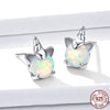 Sterling Silver Unicorn Earrings